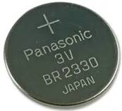 Pile bouton Panasonic BR2330 3V lithium