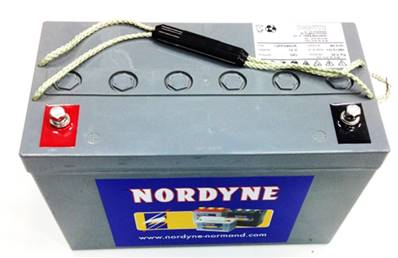 Batterie Nordyne 12PPG85US 110Ah/C20 - 85Ah/C5 gel +G. Garantie 1 an