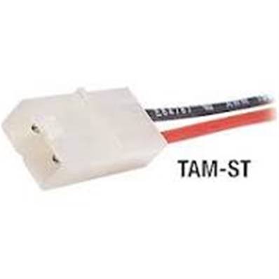 Connecteur Tamiya or mâle + 10cm de fils 2.05mm