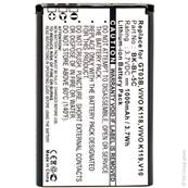 Batterie type Doro DBO-1000A/1370/2404/6040 3.7V 1000mAh.Garantie 1 an