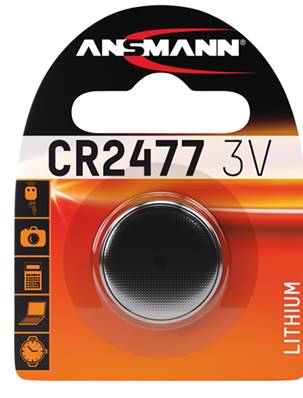 Pile bouton Ansmann CR2477 Lithium 3V