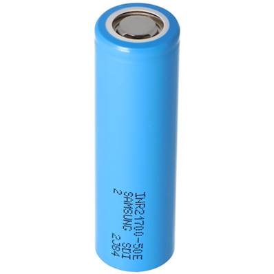 Accu Samsung INR21700 3.6V 4900mAh 9.8A Li-ion. Garantie 6 mois