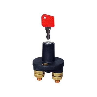 Coupe-batterie 12V/24V 150A a clé amovible. Cosse M10 avec 2 clés