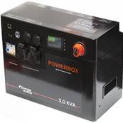 Powercube Pro 3200W/6400W Batterie Lithium LIFEPO4 120Ah/Booster EURO MPPT 40A