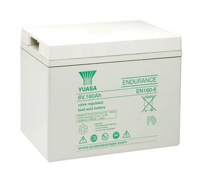 Batterie Yuasa étanche EN160-6 6V 170Ah. Garantie 1 an