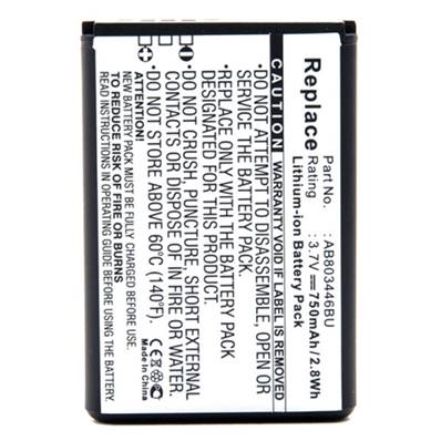 Batterie type Samsung AB803443BU 3.7V 1100mAh. Garantie 1 an