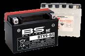 Batterie moto BS Battery YTX9-BS 12V 8Ah 135A +G. Garantie 6 mois