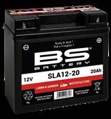 Batterie motoculture BS Battery SLA12-20 12V 21.1Ah 180A +D. Garantie 6 mois