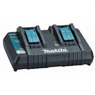 Chargeur Makita 7.2V-18V 4A 2 batteries glissière Li-ion. Garantie 6 mois