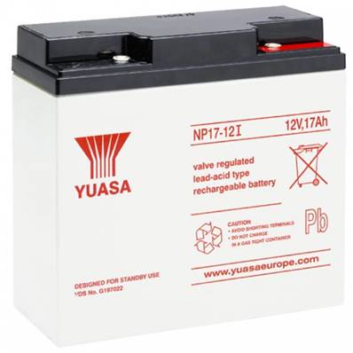 Batterie Yuasa étanche NP17-12 12V 17Ah. Garantie 1 an