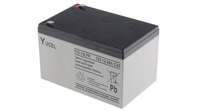 Batterie étanche Yuvolt(anciennement YUCEL) Y12-12FR 12V 12Ah. Garantie 6 mois