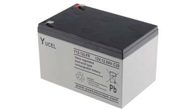 Batterie étanche Yuvolt Y12-12FR 12V 12Ah. Garantie 6 mois