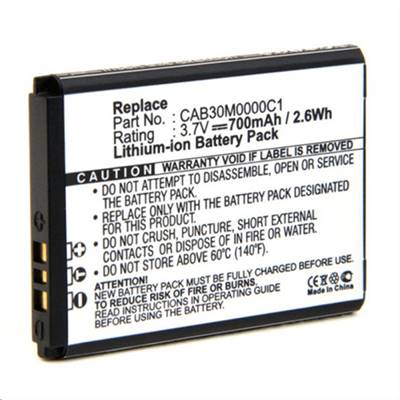 Batterie type Alcatel CAB30M0000C1 3.7V 700mAh. Garantie 1 an