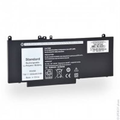 Batterie Dell 6MT4T 7.4V 6900mAh. Garantie 1 an