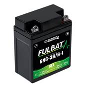 Batterie Fulbat GEL 6N6-3B-1 / 6N6-3B 6V 6.3Ah 50A +D. Garantie 6 mois