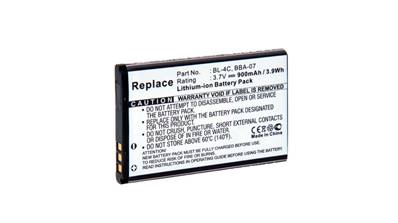 Batterie type Nokia BL-4C 3.7V 900mAh. Garantie 1 an