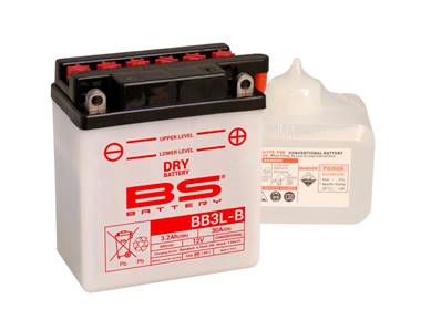 Batterie BS Battery YB3L-B 12V 3Ah 30A +D. Garantie 6 mois