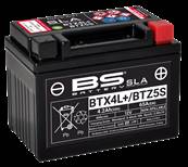 Batterie moto BS Battery YTZ5S 12V 4Ah 65A. Garantie 6 mois