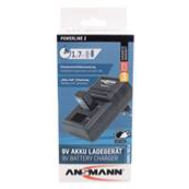 Chargeur Ansmann Powerline 2 pour 2 accus 9V. Garantie 3 ans