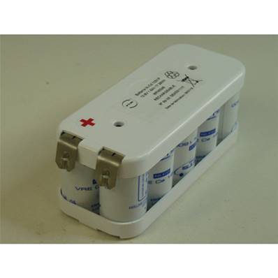Batterie éclairage bloc de secours type saft 787169/120431/612135 10.8V 1.6Ah