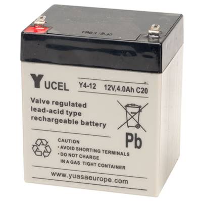 Batterie étanche Yucel Y4-12 12V 4Ah. Garantie 6 mois