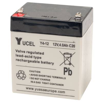 Batterie étanche Yuvolt Y4-12 12V 4Ah. Garantie 6 mois