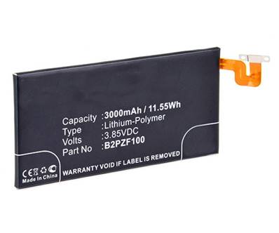 Batterie type HTC B2PZF100/35H00269-00M 3.85V 3000mAh. Garantie 1 an