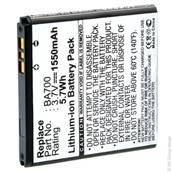 Batterie type Sony Ericsson BA700 3.7V 1550mAh. Garantie 1 an