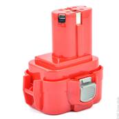 Batterie type Makita 9120/9122/AMN9909/1925956 9.6V 2Ah NI-MH. Garantie 1 an