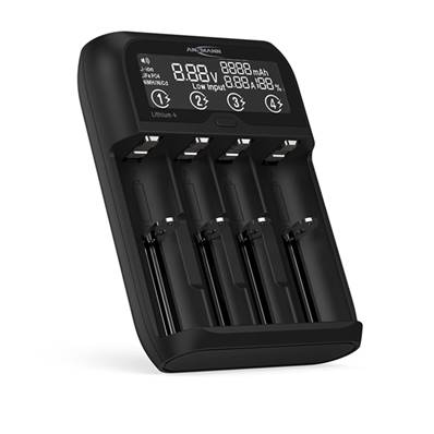 Chargeur Ansmann Lithium 4 NI-MH / Li-ion tout format d'accus. Garantie 3 ans