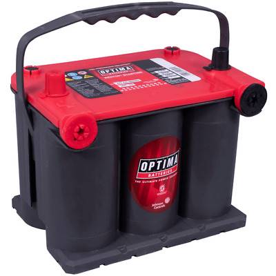 Batterie Optima REDTOP RT U3.7 12V 44Ah 730A/910A +G. Garantie 2 ans