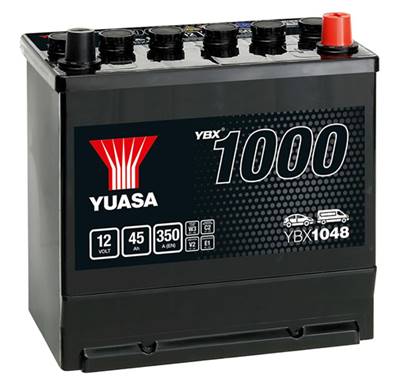 Batterie Yuasa YBX1048 12V 45Ah 350A-E2D. Garantie 2 ans