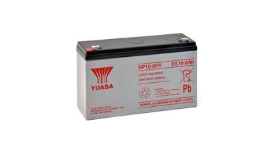 Batterie Yuasa étanche bac V0-NP10.6FR 6V 10Ah. Garantie 1 an