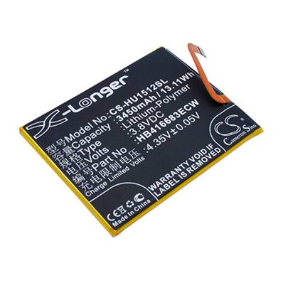 Batterie type Nexus HB416683ECW 3.85V 3450mAh. Garantie 1 an