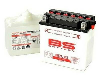 Batterie moto BS Battery YB7L-B2 / 12N7-3B 12V 8Ah +D. Garantie 6 mois