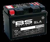 Batterie moto BS Battery YTZ12S 12V 11.6Ah 215A +G. Garantie 6 mois