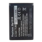 Batterie type Samsung NX100 / BP1310 7.4V 1100mAh. Garantie 1 an