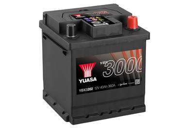 Batterie Yuasa YBX3202 12V 42Ah 390A-L0. Garantie 2 ans
