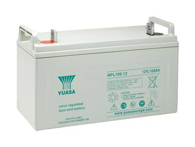 Batterie Yuasa étanche NPL100-12 12V 100Ah. Garantie 1 an