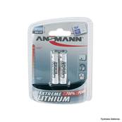 Pile lithium Ansmann LR03/AAA 1.5V blister de 2