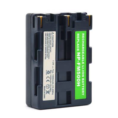 Batterie type Sony NP-FM500H/NP-FM55H 7.2V 1500mAh. Garantie 1 an