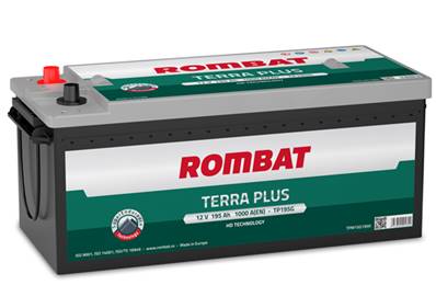 Batterie ROMBAT Terra Plus HD 12V 195AH 1000A-M15G. Garantie 2 ans