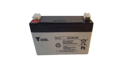 Batterie étanche Yucel Y3.5-4 4V 3.5Ah. Garantie 6 mois