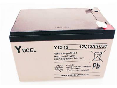 Batterie étanche Yucel Y12-12 12V 12Ah. Garantie 6 mois