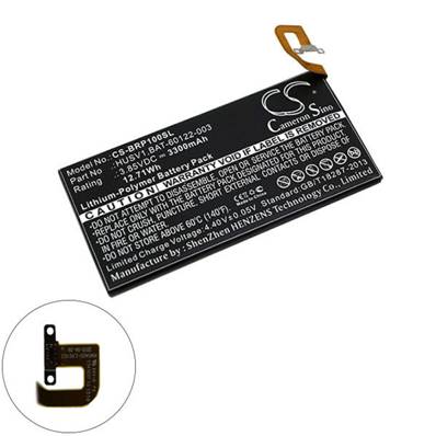 Batterie type Blackberry HUSV1 / BAT-60122-003 3.85V 3300mAh. Garantie 1 an