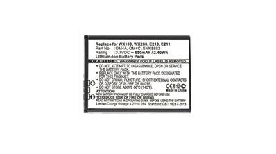 Batterie type Motorola OM4A/OM4C/SNN1218K/SNN5882 3.7V 650mAh. Garantie 1an