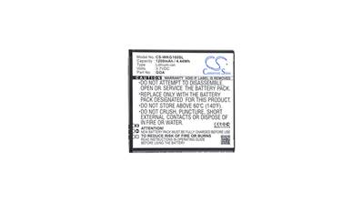 Batterie type Wiko Sunny / 2502 / Goa 3.7V 1200mAh. Garantie 1 an