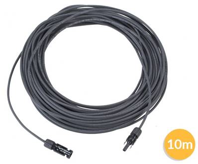 Câble 3 mètres diamètre 3mm² avec connecteur MC4 mâme/femelle