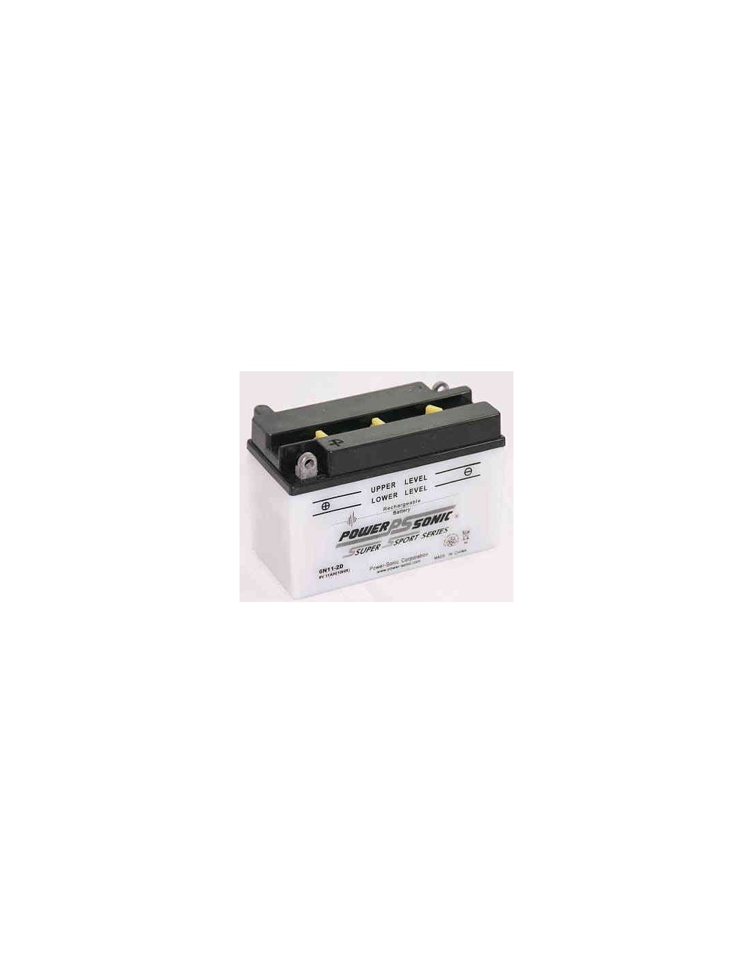 Batterie moto 6N11-2D 6V 11Ah. Garantie 6 mois