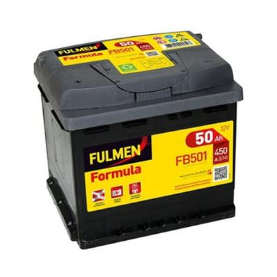 Batterie Fulmen FB501 12V 50Ah 450A-L1G. Garantie 2 ans